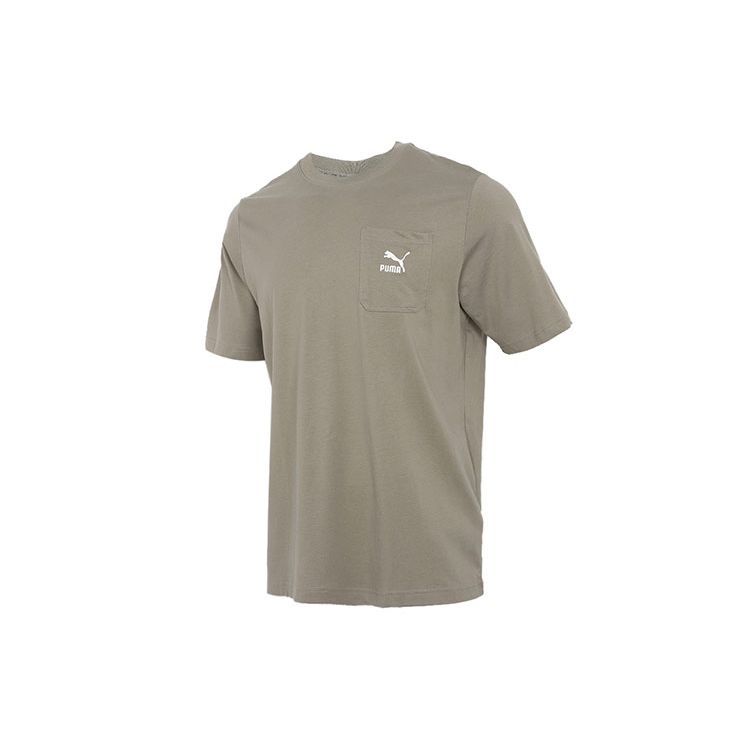 Puma Classics Pocket Loose Fit Crew Neck Short Sleeve T-Shirt Men Tops Gray Green 532636-73 XL
Puma Classics Pocket Loose Fit Crew Neck Short Sleeve T-Shirt Men Tops Gray Green 532636-73 XL