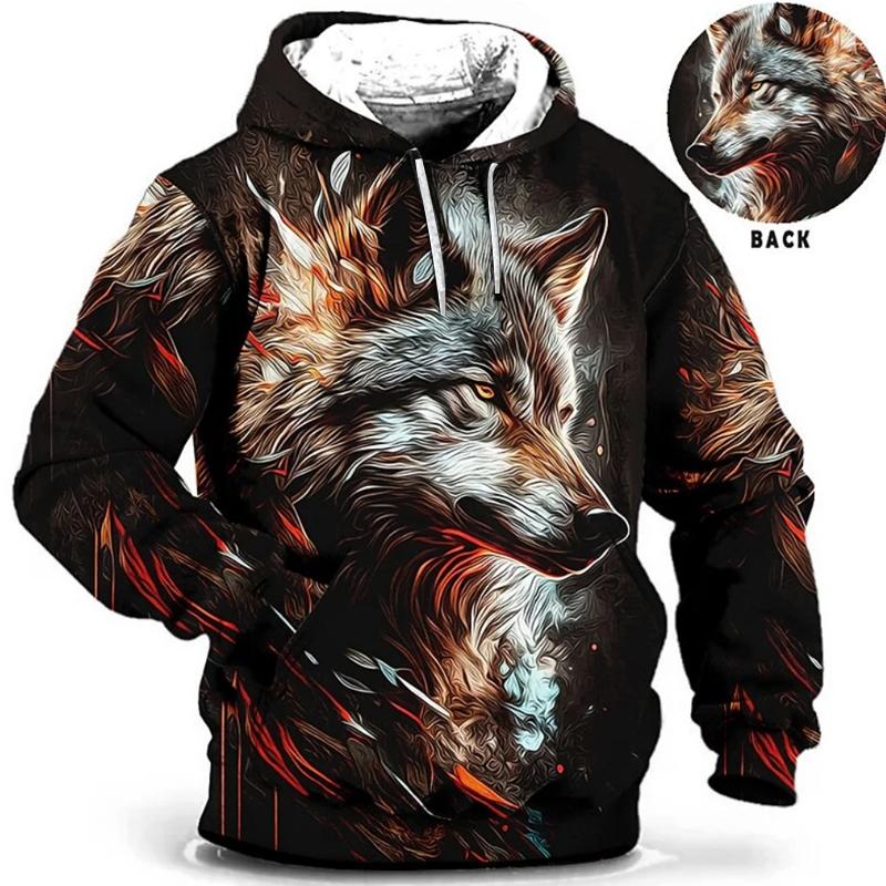 Винтажные толстовки с капюшоном для мужчин с рисунком волка в виде животного 3D-принта, осенние повседневные топы с длинным рукавом и капюшоном 4XL
Винтажные толстовки с капюшоном для мужчин с рисунком волка в виде животного 3D-принта, осенние повседневные топы с длинным рукавом и капюшоном 4XL