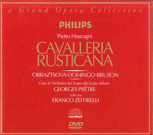 DVD GEORGES PRETRE - Mascagni : Cavalleria Rusticana VDI82764 PHILIPS Japan Classical Used
DVD GEORGES PRETRE - Mascagni : Cavalleria Rusticana VDI82764 PHILIPS Japan Classical Used