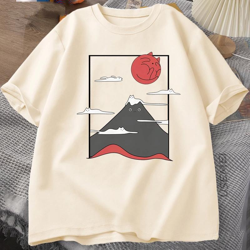 Interesting cat graphic print T-shirt, Harajuku, fashionable and simple 100% cotton print T-shirt for men and women 4XL
Interesting cat graphic print T-shirt, Harajuku, fashionable and simple 100% cotton print T-shirt for men and women 4XL