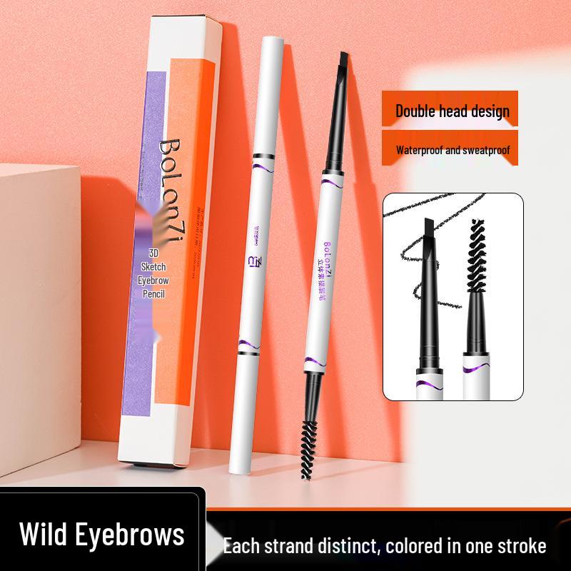 BoLonZi Dual-Ended Waterproof Eyebrow Pencil: Triangular, Sweatproof, Long-Lasting for Beginners
BoLonZi Dual-Ended Waterproof Eyebrow Pencil: Triangular, Sweatproof, Long-Lasting for Beginners