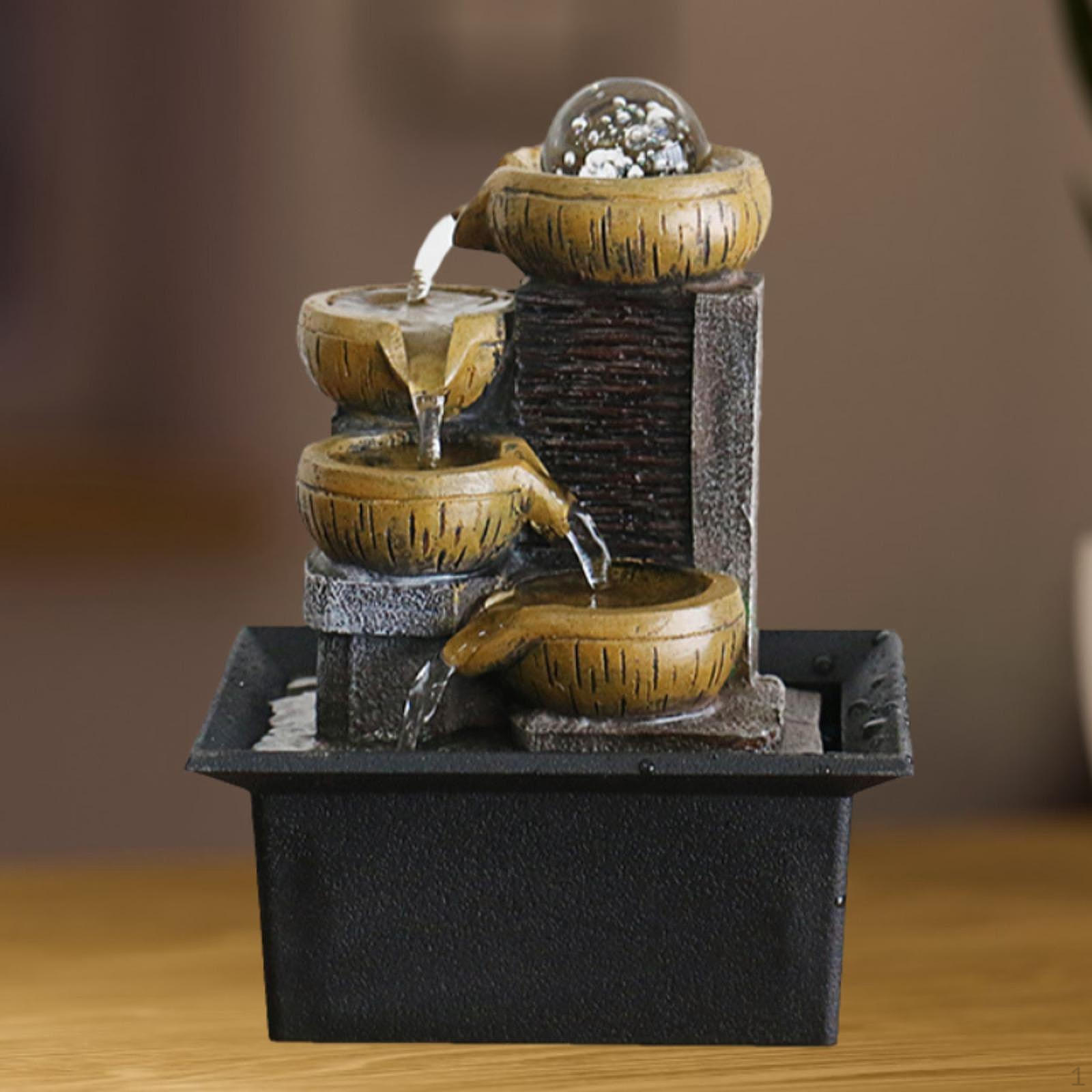 Декоративный настольный фонтан для украшения домашнего офиса вращающийся шар декор Style C
Декоративный настольный фонтан для украшения домашнего офиса вращающийся шар декор Style C