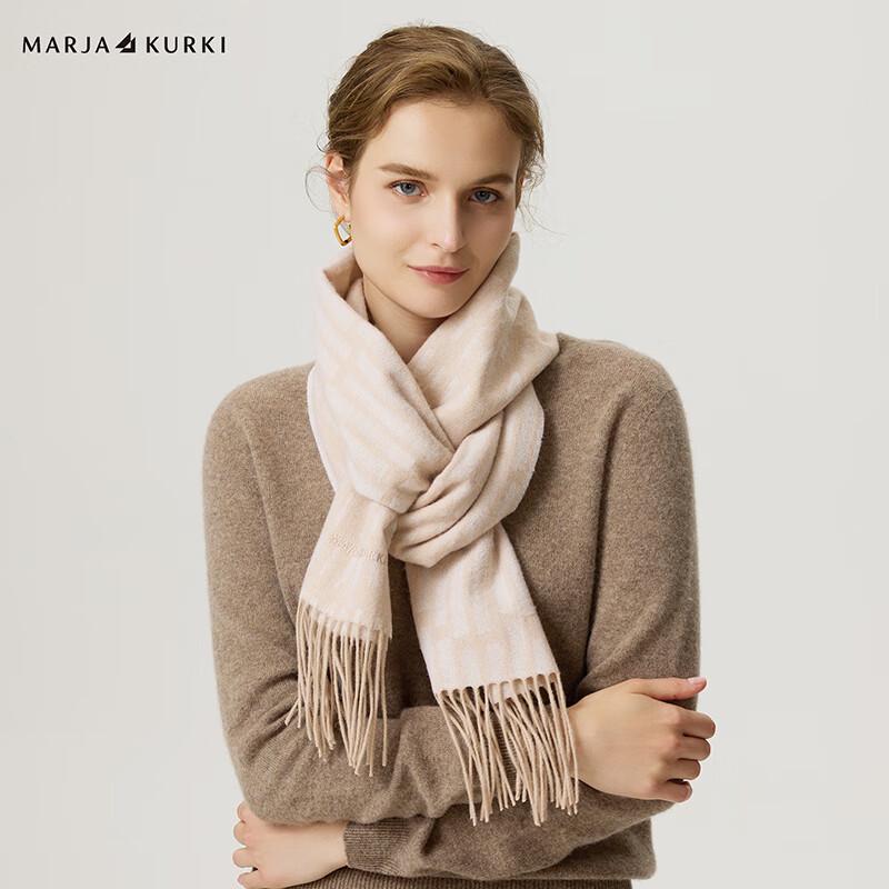 MARJA KURKI Cashmere Wool Blend Scarf 30x180cm
MARJA KURKI Cashmere Wool Blend Scarf 30x180cm