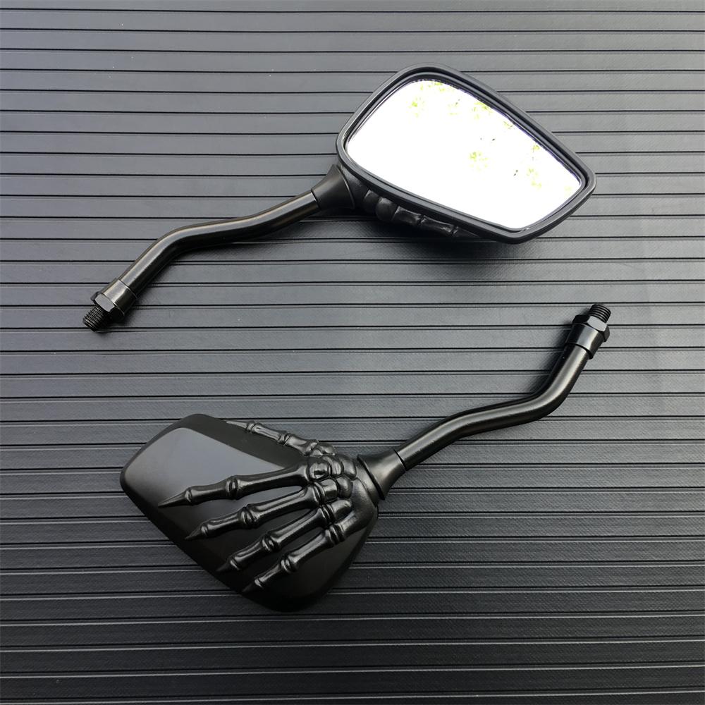 1 пара мотоциклетных зеркал заднего вида с черепом для Suzuki Boulevard M109R M50 M90 M95 C109R C50 C90 Marauder VZ 800 B
1 пара мотоциклетных зеркал заднего вида с черепом для Suzuki Boulevard M109R M50 M90 M95 C109R C50 C90 Marauder VZ 800 B