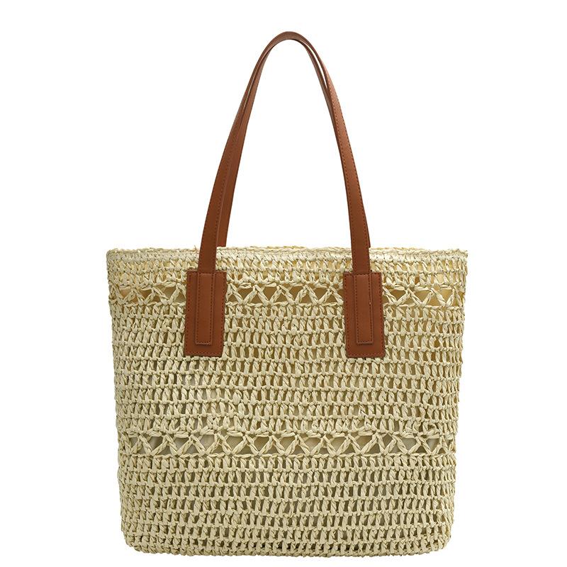 Новая полая соломенная сумка, универсальная сумка через плечо, плетеная сумка, женская повседневная сумка-тоут, пляжная сумка, простая женская сумка
Новая полая соломенная сумка, универсальная сумка через плечо, плетеная сумка, женская повседневная сумка-тоут, пляжная сумка, простая женская сумка