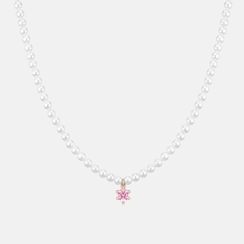 METROCITY JEWELRY René Perla Sterling Silver Rose Necklace A243SN9101RPP 42cm
METROCITY JEWELRY René Perla Sterling Silver Rose Necklace A243SN9101RPP 42cm