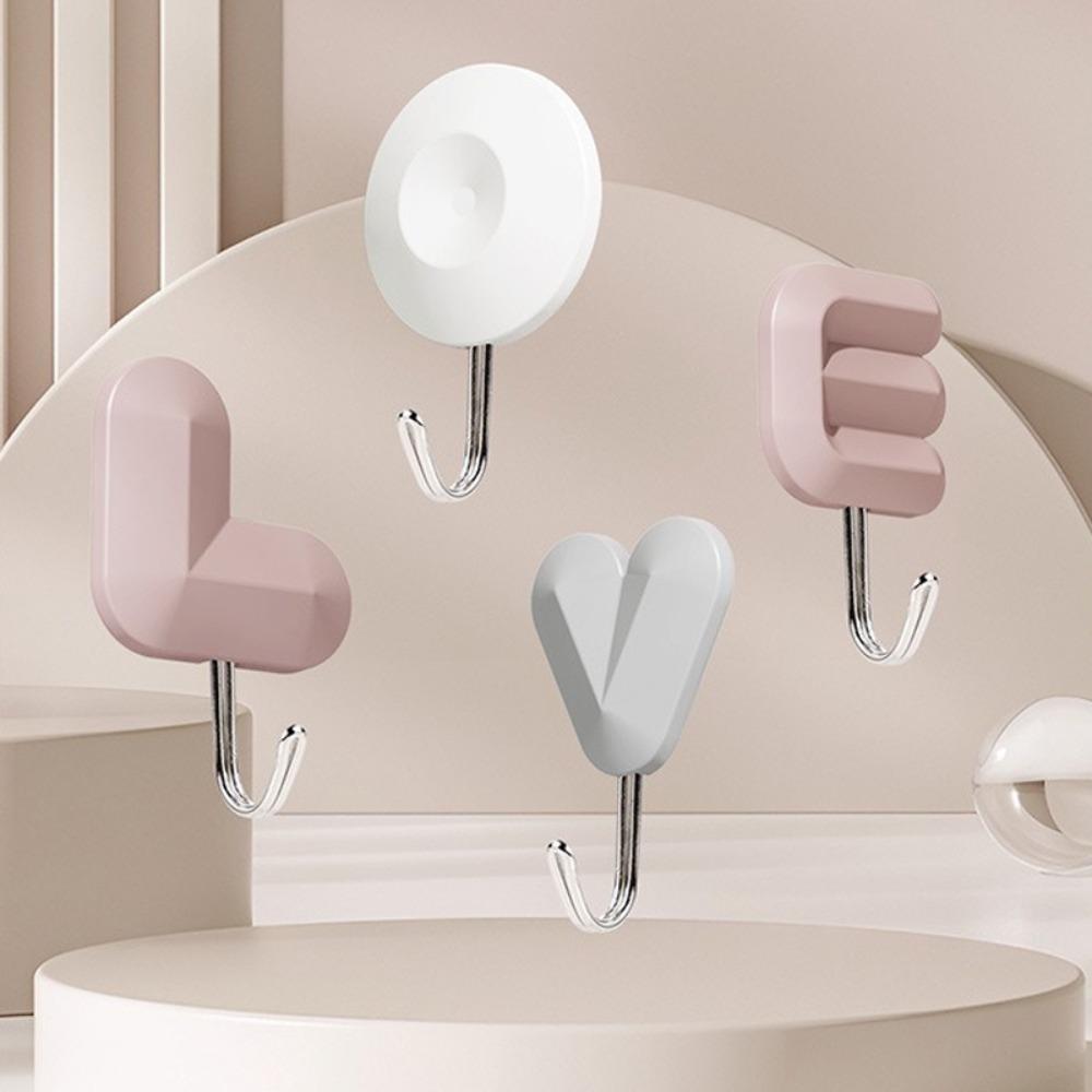 4PCS Wall Hanging Strong Sticky Hook Self-adhesive Key Hat Holder New Wall Decoration Hook Wall білий
4PCS Wall Hanging Strong Sticky Hook Self-adhesive Key Hat Holder New Wall Decoration Hook Wall білий