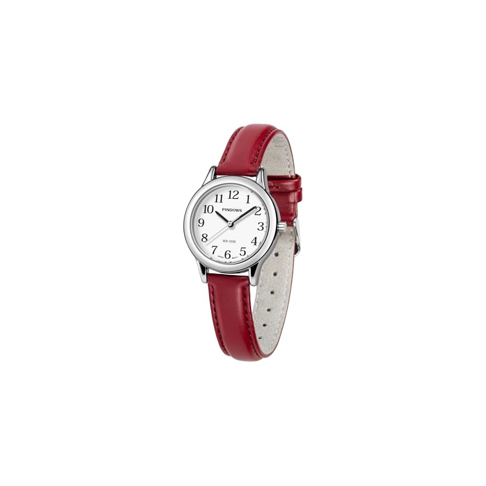 Pindows Women s Slim Minimalist Quartz Analog Watch Black Leather Strap Gold Tone Case Elegant Everyday Timepiece
Pindows Women s Slim Minimalist Quartz Analog Watch Black Leather Strap Gold Tone Case Elegant Everyday Timepiece