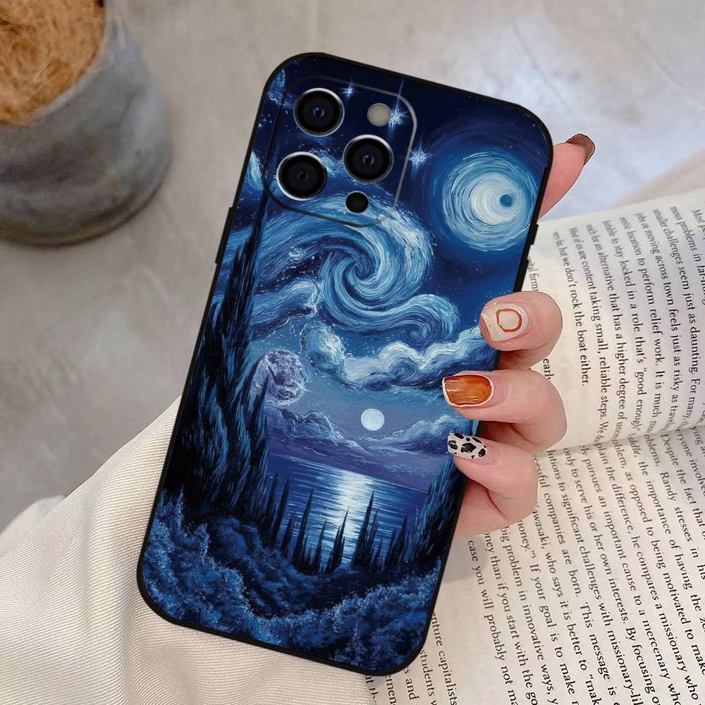 Van Gogh Starry Sky Phone Case For iPhone 17,16,15,14,13,12,11 Plus,Pro Max,XS,Soft Silicone Black Cover iPhone17Air
Van Gogh Starry Sky Phone Case For iPhone 17,16,15,14,13,12,11 Plus,Pro Max,XS,Soft Silicone Black Cover iPhone17Air