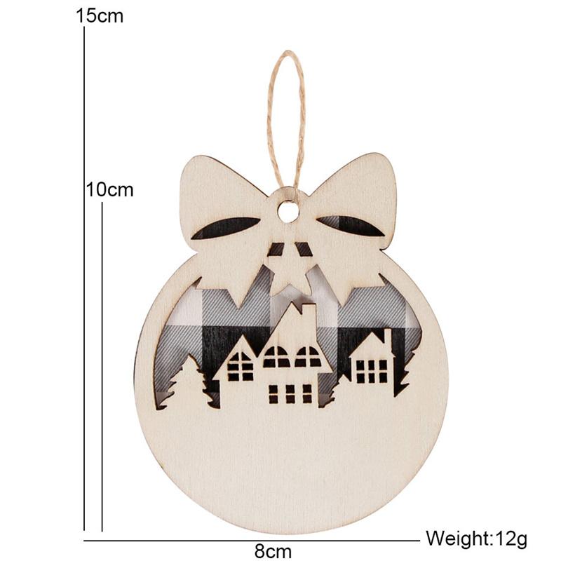 Door Hanging Wear-resistant Lightfast Holiday Decorations Christmas Decoration Pendant Wooden Clear Christmas Decoration Durable 10cm X 8cm
Door Hanging Wear-resistant Lightfast Holiday Decorations Christmas Decoration Pendant Wooden Clear Christmas Decoration Durable 10cm X 8cm