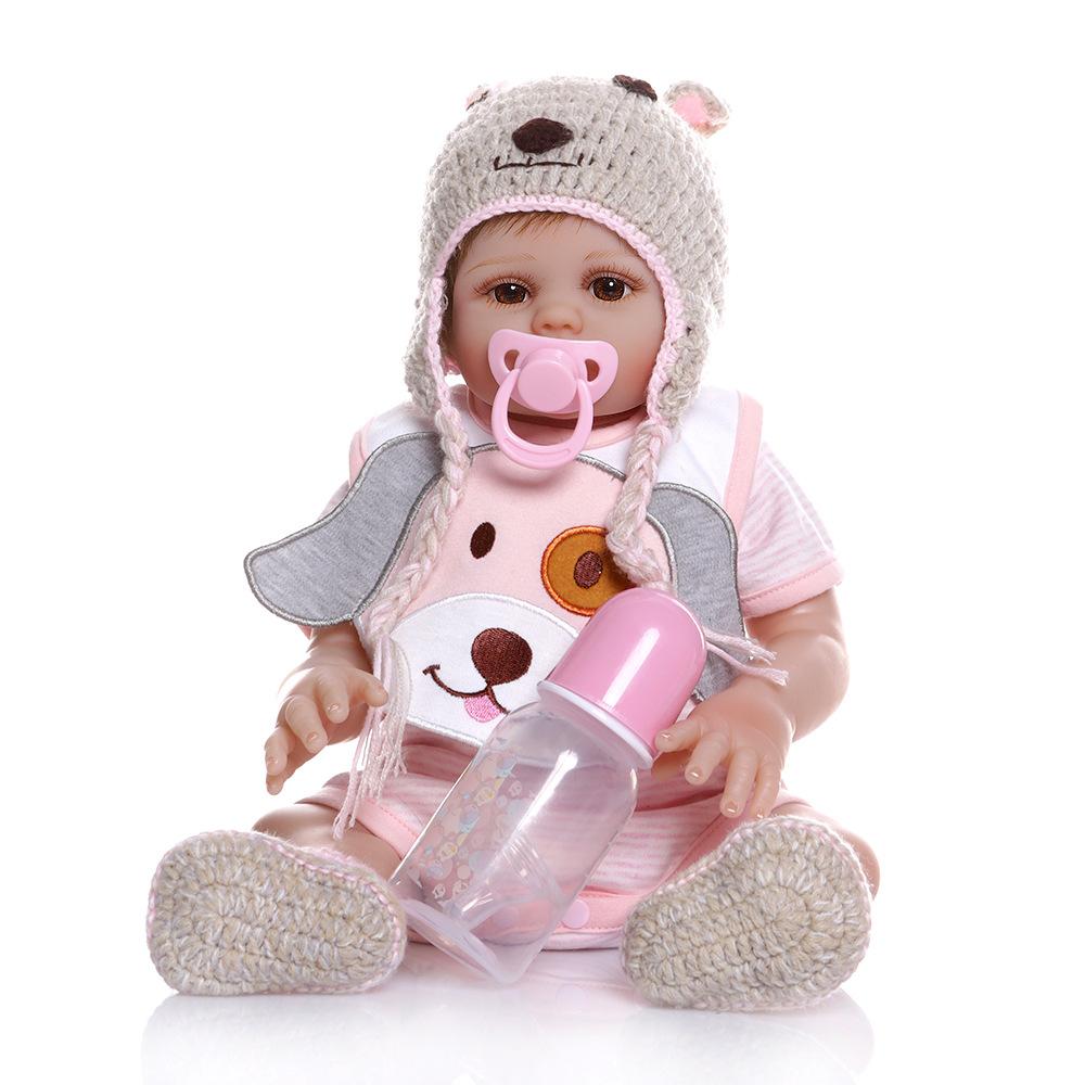 NPK 42см Кукла Бебе Reborn Baby Doll в синем платье Мягкая силиконовая реалистичная детская игрушка для всего тела всего тела 42cm розовый
NPK 42см Кукла Бебе Reborn Baby Doll в синем платье Мягкая силиконовая реалистичная детская игрушка для всего тела всего тела 42cm розовый