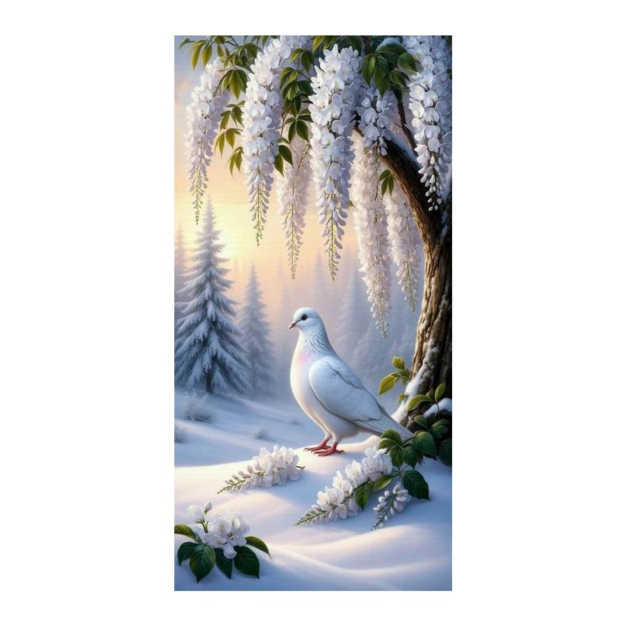Snow Rabbits and Pigeons Large Size Diamond Painting Winter Scenery Animals Diy Full Square Round Drill Rhinestone Embroidery Mosaic Cross Stitch Kits Round drill 30x60cm
Snow Rabbits and Pigeons Large Size Diamond Painting Winter Scenery Animals Diy Full Square Round Drill Rhinestone Embroidery Mosaic Cross Stitch Kits Round drill 30x60cm