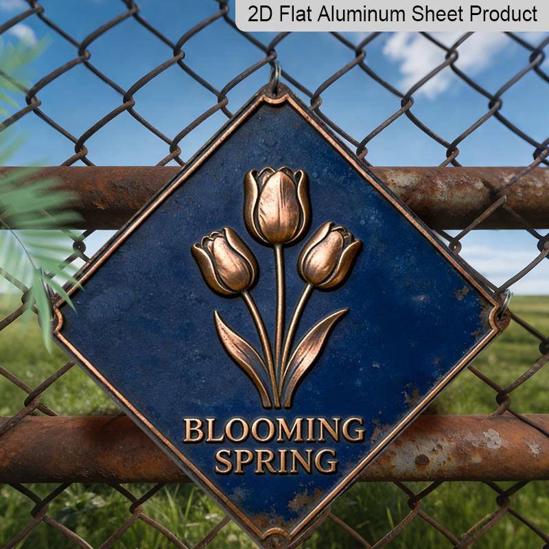 2D Flat - 1pc Vintage Tulip Theme 2D Flat Metal Aluminum Sign, Wall Hanging Decoration, Ideal for Living Room, Dining Room, Entrance, Study, Hallway 20*20cm
2D Flat - 1pc Vintage Tulip Theme 2D Flat Metal Aluminum Sign, Wall Hanging Decoration, Ideal for Living Room, Dining Room, Entrance, Study, Hallway 20*20cm