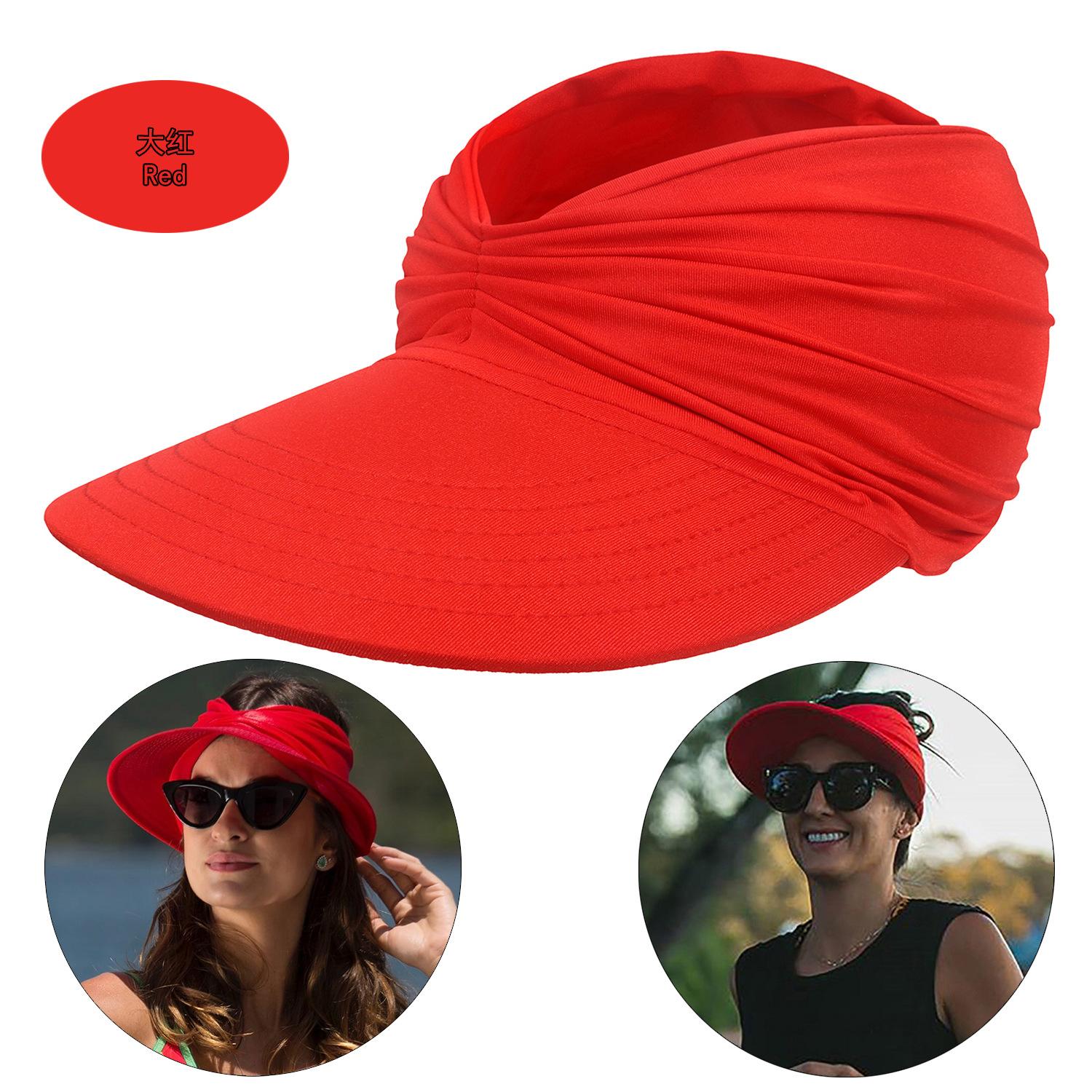 Beach sun hat women spring and summer new empty top hat sun protection hat women outdoor sports hat красный
Beach sun hat women spring and summer new empty top hat sun protection hat women outdoor sports hat красный
