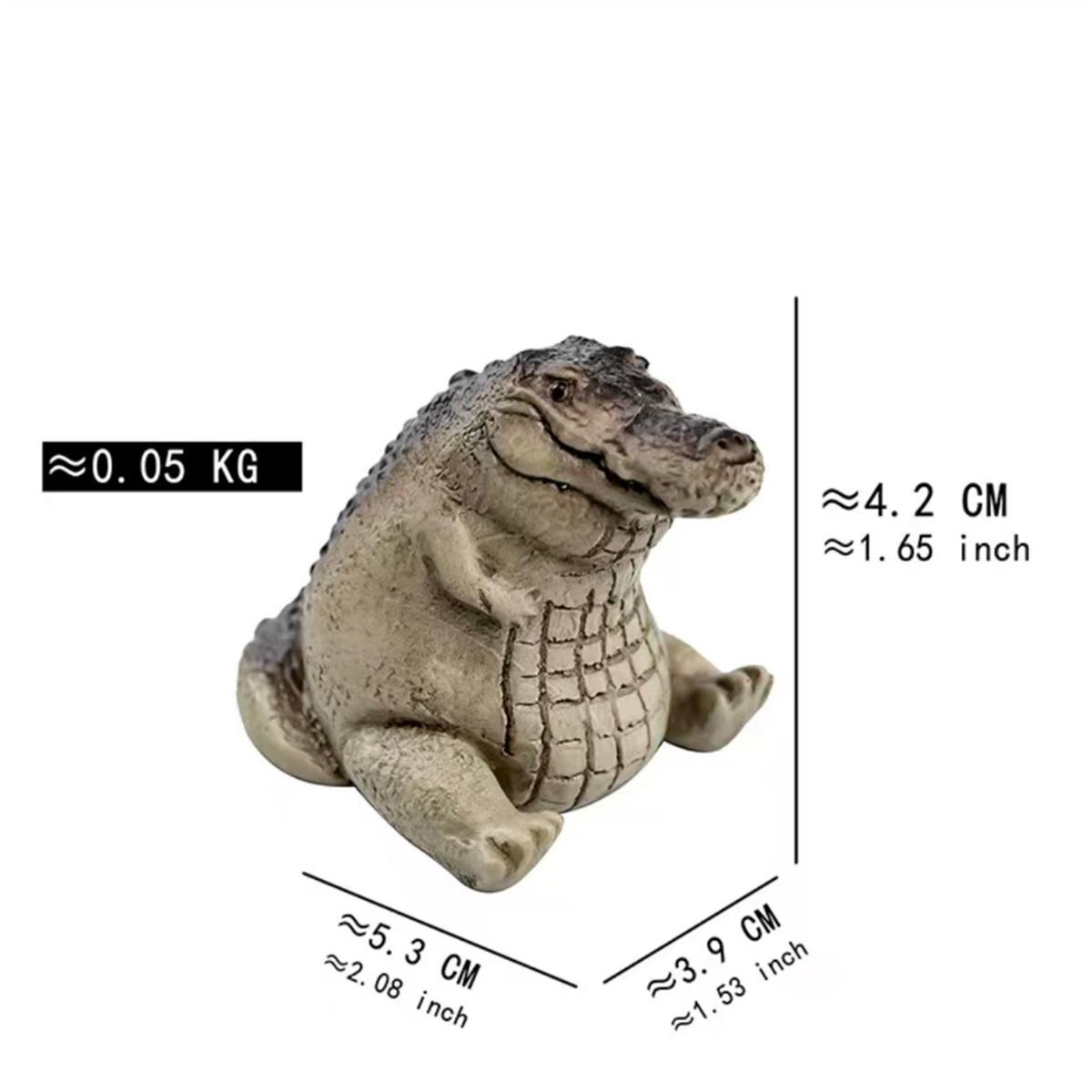 1PC Boutique Cool Tea Pet Small Crocodile Tea Pet Ornament Handmade Tea Ceremony Tea Table Gift for Home Decoration, Table Decor
1PC Boutique Cool Tea Pet Small Crocodile Tea Pet Ornament Handmade Tea Ceremony Tea Table Gift for Home Decoration, Table Decor