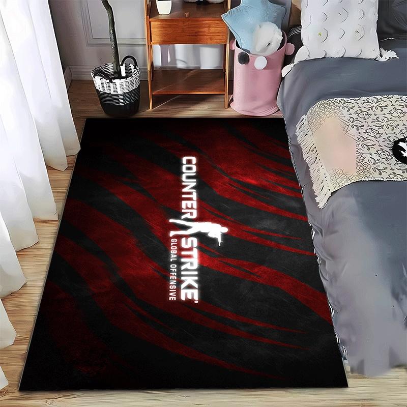 Stylish Gaming Rug with Bold Red and Black Design Suitable for use as an anti-slip game mat for living room and bedroom sofas 40x60cm( 15x23in )
Stylish Gaming Rug with Bold Red and Black Design Suitable for use as an anti-slip game mat for living room and bedroom sofas 40x60cm( 15x23in )
