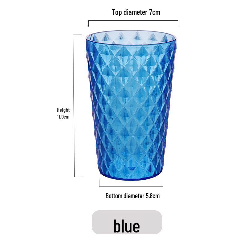 Детский пластиковый стаканчик для полоскания рта - Легко чистить, Новый китайский стиль, для использования дома или в школе Single Box синий