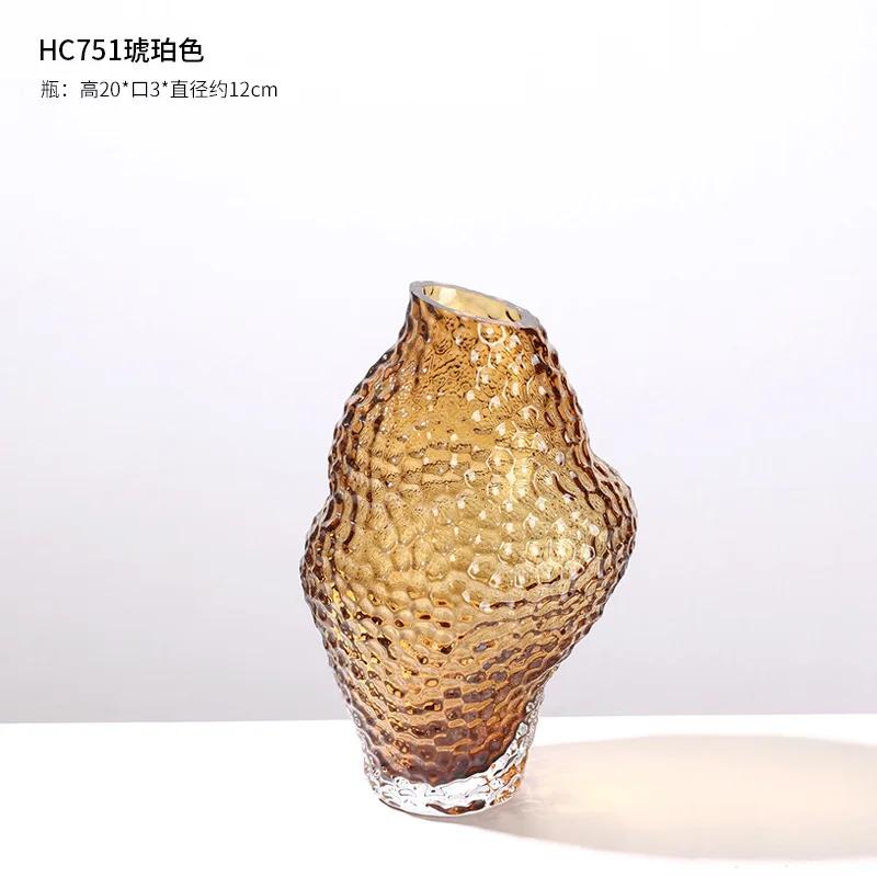 Высококачественная стеклянная ваза ручной работы с неровной раковиной, домашний декор, гидропонная ваза, декоративные вазы для гостиной, украшения
Высококачественная стеклянная ваза ручной работы с неровной раковиной, домашний декор, гидропонная ваза, декоративные вазы для гостиной, украшения