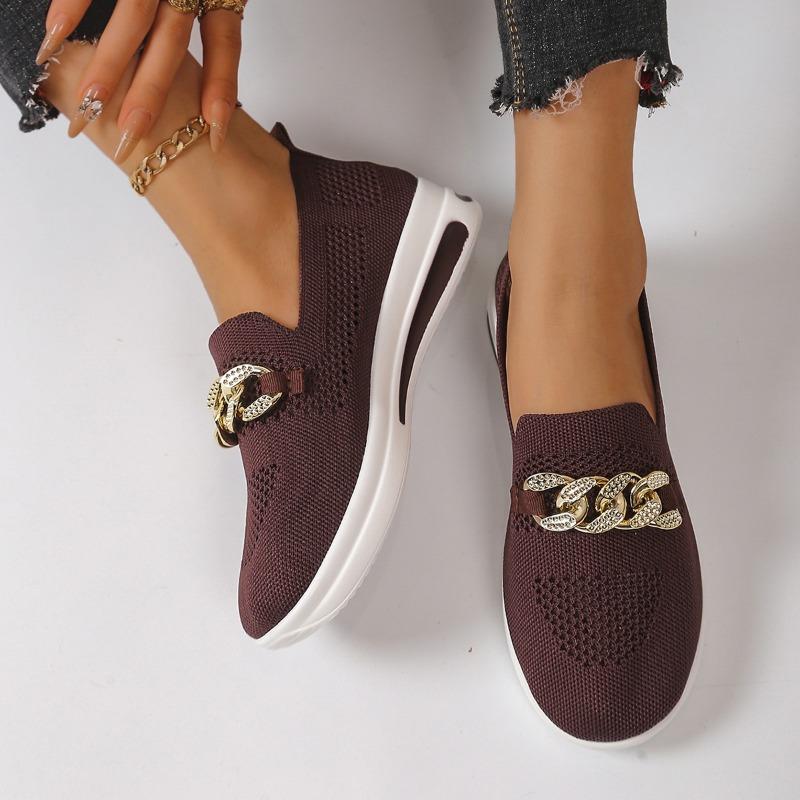 Thick-soled fly-woven soft-soled single shoes one-pedal knitted breathable women s board shoes 43
Thick-soled fly-woven soft-soled single shoes one-pedal knitted breathable women s board shoes 43