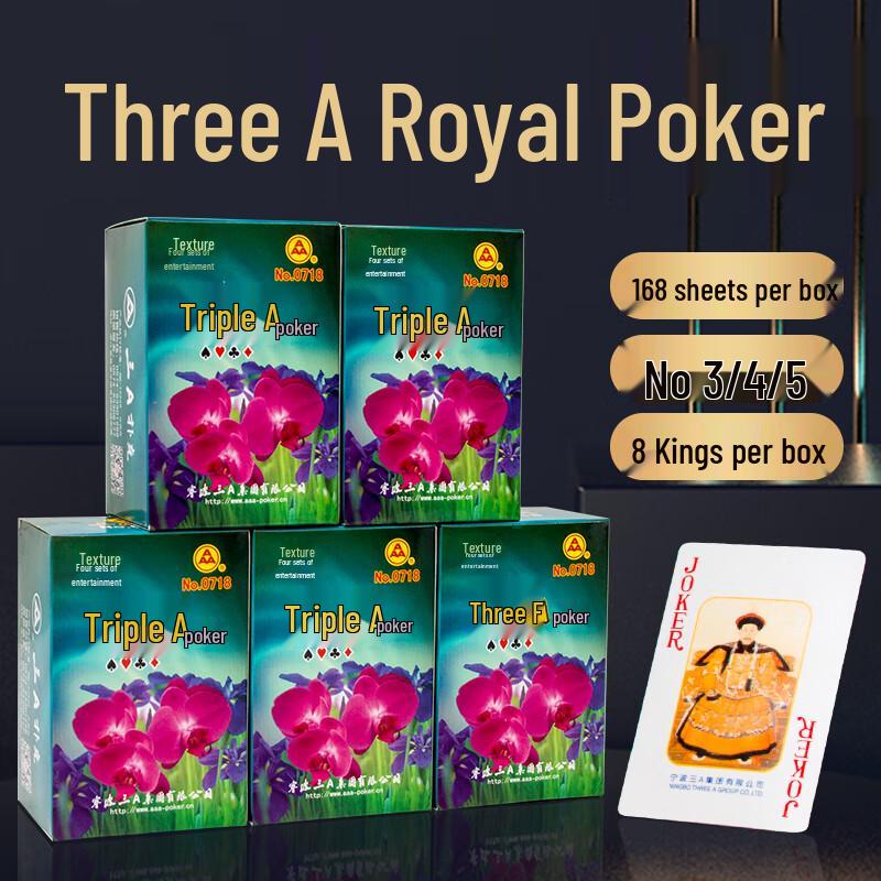 AAA Playing Cards One Size
AAA Playing Cards One Size