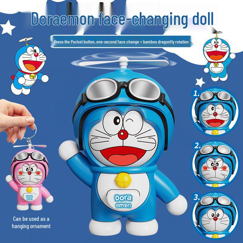 Doraemon Face-Changing Plush Keychain: Trendy Cartoon Decompression Toy & Ornament
Doraemon Face-Changing Plush Keychain: Trendy Cartoon Decompression Toy & Ornament
