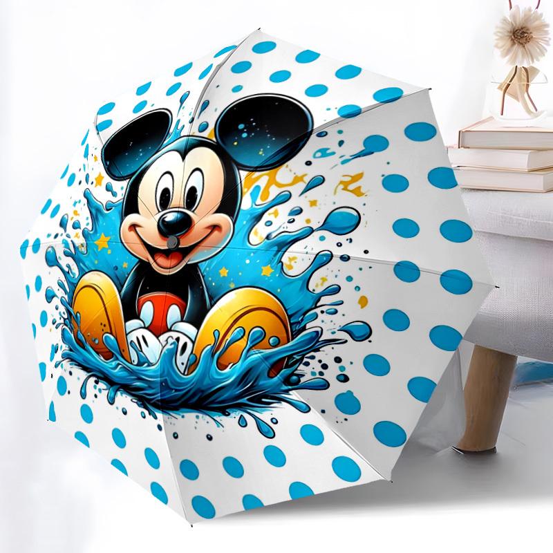 1pc Mickey Mouse Automatic Folding Umbrella - Portable Collapsible Design, 8-Rib Iron Frame yy251209088
1pc Mickey Mouse Automatic Folding Umbrella - Portable Collapsible Design, 8-Rib Iron Frame yy251209088