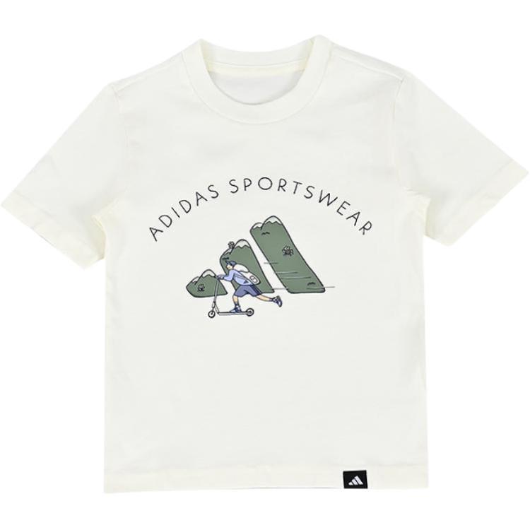 Adidas T Shirt White Children Aged 3 7 Years Old JZ4073 116
Adidas T Shirt White Children Aged 3 7 Years Old JZ4073 116