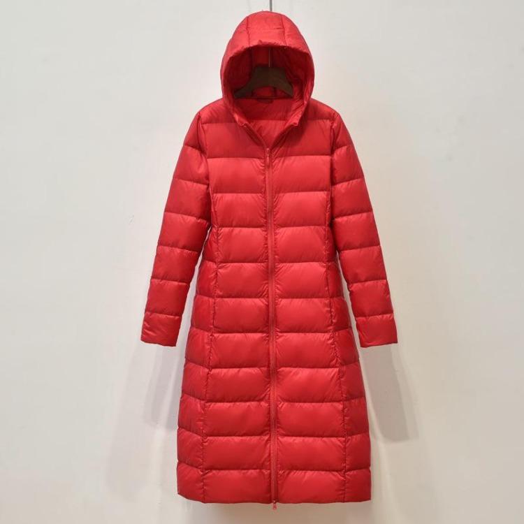 Ultra Light Women Winter Long Down Jacket Hooded Down Coat Big Size Female Coats XXXL червоний
Ultra Light Women Winter Long Down Jacket Hooded Down Coat Big Size Female Coats XXXL червоний