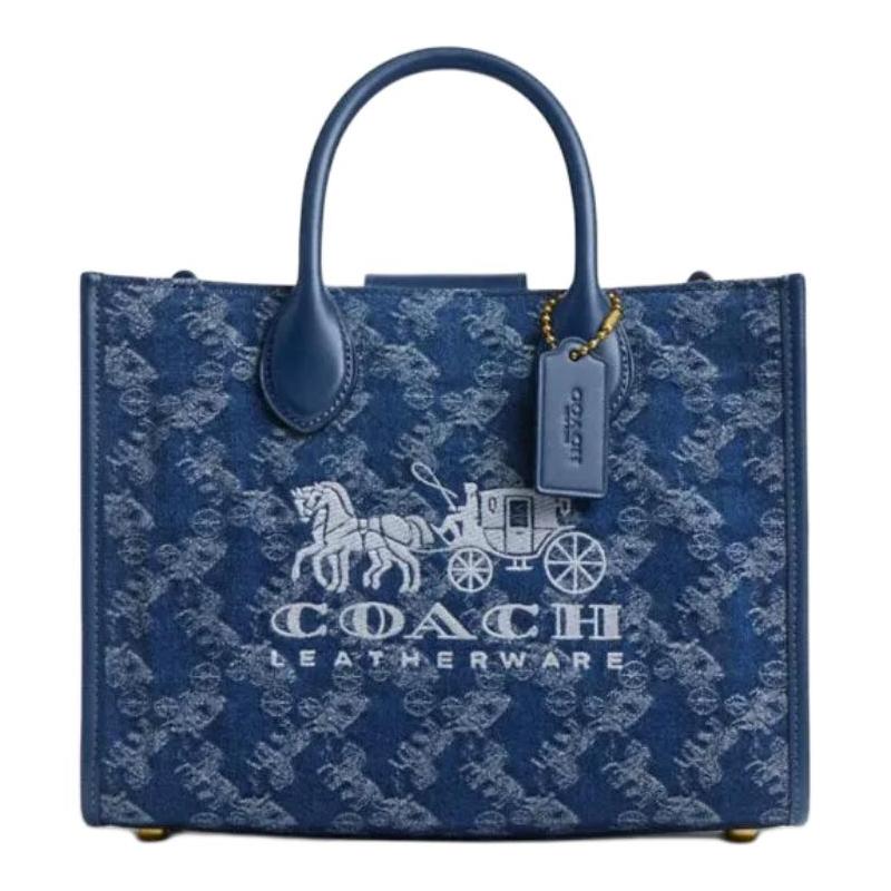 COACH Ace 26 Carriage Pattern Print Fabric Tote Bag Tote Bag Shopping Bag Shoulder Crossbody Handbag Medium Women s Dark Blue синій
COACH Ace 26 Carriage Pattern Print Fabric Tote Bag Tote Bag Shopping Bag Shoulder Crossbody Handbag Medium Women s Dark Blue синій