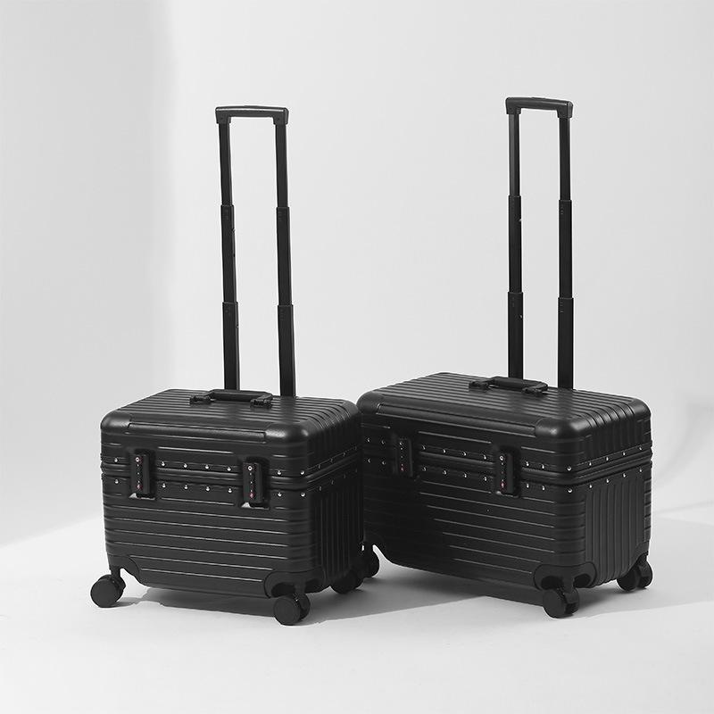 20 Aluminum Frame Sturdy Carry-On Suitcase with Top-Opening Camera Storage & Thick Pull Rod 18-inch чёрный
20 Aluminum Frame Sturdy Carry-On Suitcase with Top-Opening Camera Storage & Thick Pull Rod 18-inch чёрный