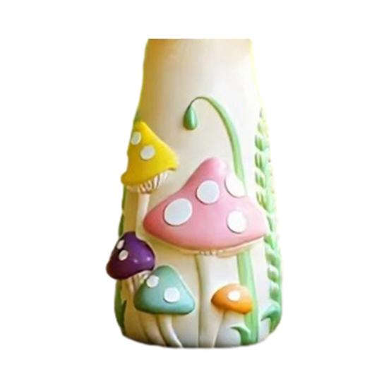 Pastel Mushrooms Vase Resin Colorful Mushroom Decorative Flower Vase for Living Room Dining Office Coffee Table
Pastel Mushrooms Vase Resin Colorful Mushroom Decorative Flower Vase for Living Room Dining Office Coffee Table