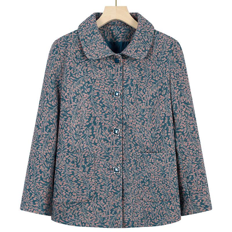 Women s new lapel cardigan jacket year-old top double-layer casual simple clothing 5XL (145-80kg recommended) зелений
Women s new lapel cardigan jacket year-old top double-layer casual simple clothing 5XL (145-80kg recommended) зелений