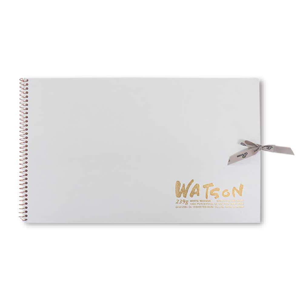 Muse Watercolor Paper Landscape White Watson Book G4 240g White 15 Sheets G4 x GHW-2584 (330mm 204mm) білий
Muse Watercolor Paper Landscape White Watson Book G4 240g White 15 Sheets G4 x GHW-2584 (330mm 204mm) білий