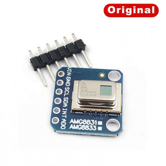 8*8 Thermal Imager Array Temperature Sensor Module AMG8833 IR 8x8 Infrared Camera Sensor
8*8 Thermal Imager Array Temperature Sensor Module AMG8833 IR 8x8 Infrared Camera Sensor
