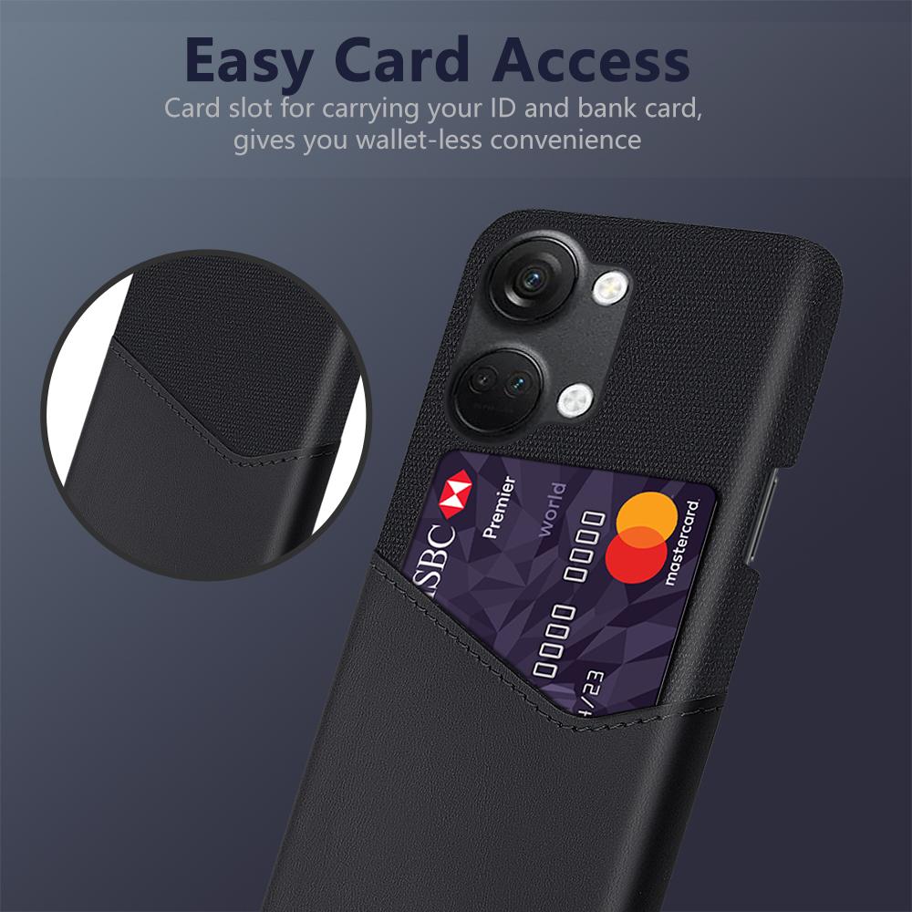 For OnePlus Nord 3 5G/Ace 2V Cloth Texture Card Holder Phone Cover Leather Coated PC Back Case Orange
For OnePlus Nord 3 5G/Ace 2V Cloth Texture Card Holder Phone Cover Leather Coated PC Back Case Orange