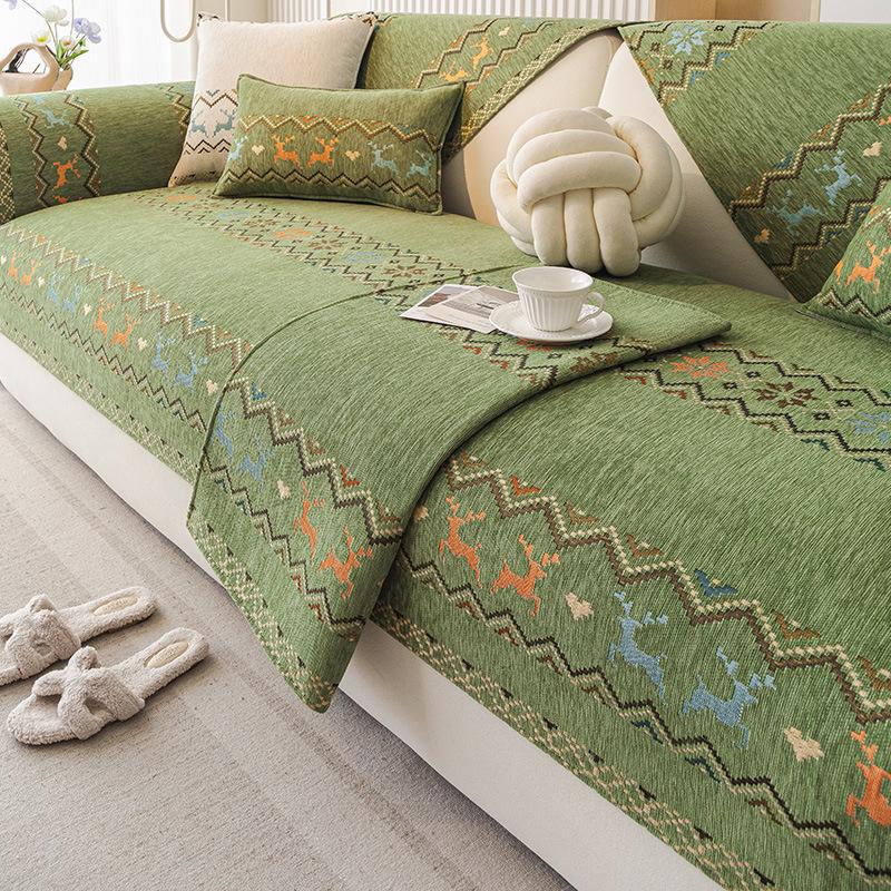 Универсальные диванные подушки «Четыре сезона» с богемным узором популярны в Европе и на Ближнем Востоке, подходят для двух-, трех- и четырехместных диванов. 90*160CM
Универсальные диванные подушки «Четыре сезона» с богемным узором популярны в Европе и на Ближнем Востоке, подходят для двух-, трех- и четырехместных диванов. 90*160CM