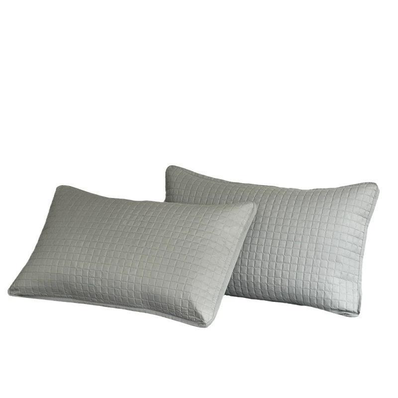 Funda de almohada acolchada protectora transpirable suave para el hogar
Funda de almohada acolchada protectora transpirable suave para el hogar