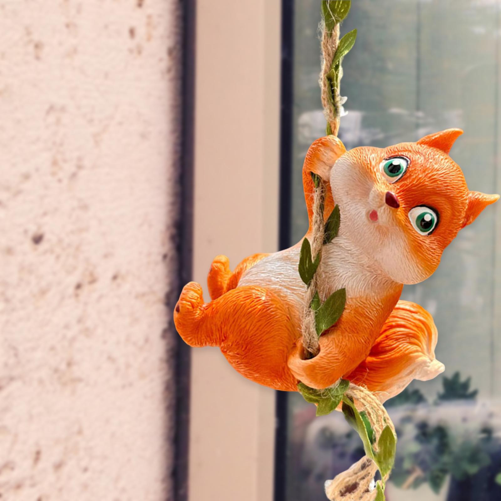 Garden Hanging Sculpture Squirrel Statue Craft Multifunction Decoration помаранчевий
Garden Hanging Sculpture Squirrel Statue Craft Multifunction Decoration помаранчевий