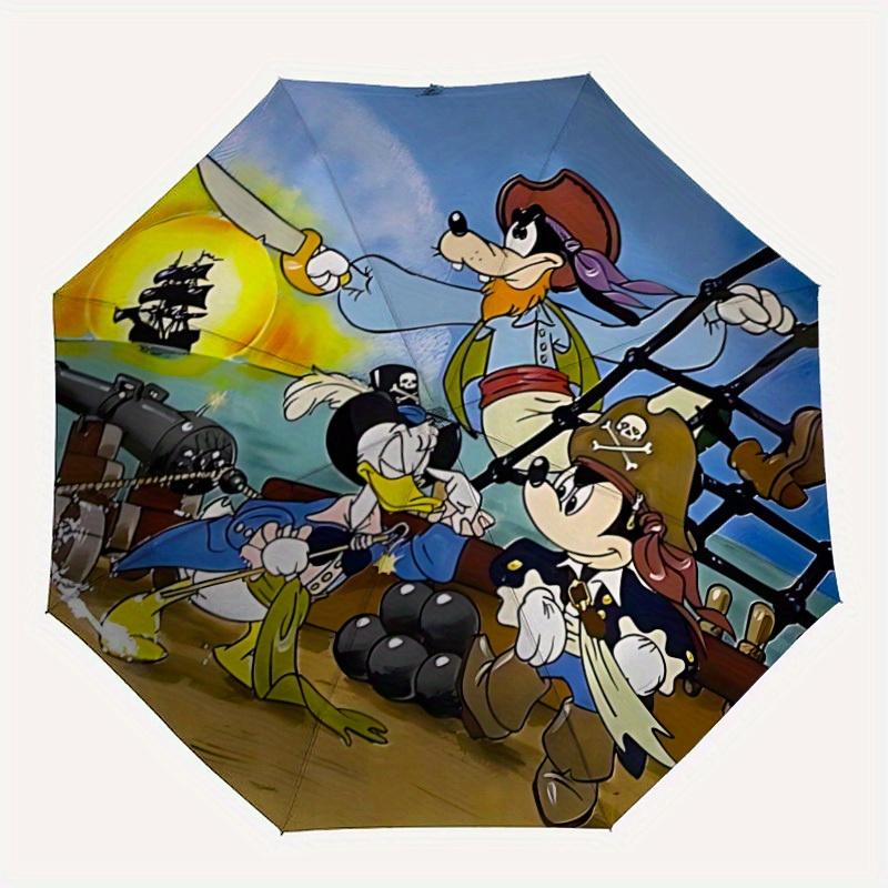 1pc Mickey Mouse, Donald DuckDesign Automatic Opening/Closing Folding Umbrella with 8 Iron Ribs, Portable Sunshade for Men and Women y250724036
1pc Mickey Mouse, Donald DuckDesign Automatic Opening/Closing Folding Umbrella with 8 Iron Ribs, Portable Sunshade for Men and Women y250724036