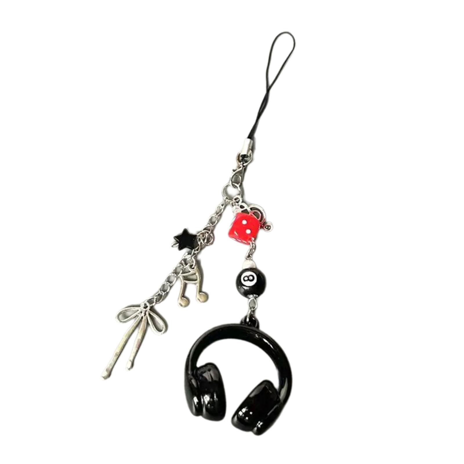 Decorative Beadwork Earphone Holder Chain Versatile Lightweight Keyring For Backpack Phone Jewelry Organization
Decorative Beadwork Earphone Holder Chain Versatile Lightweight Keyring For Backpack Phone Jewelry Organization