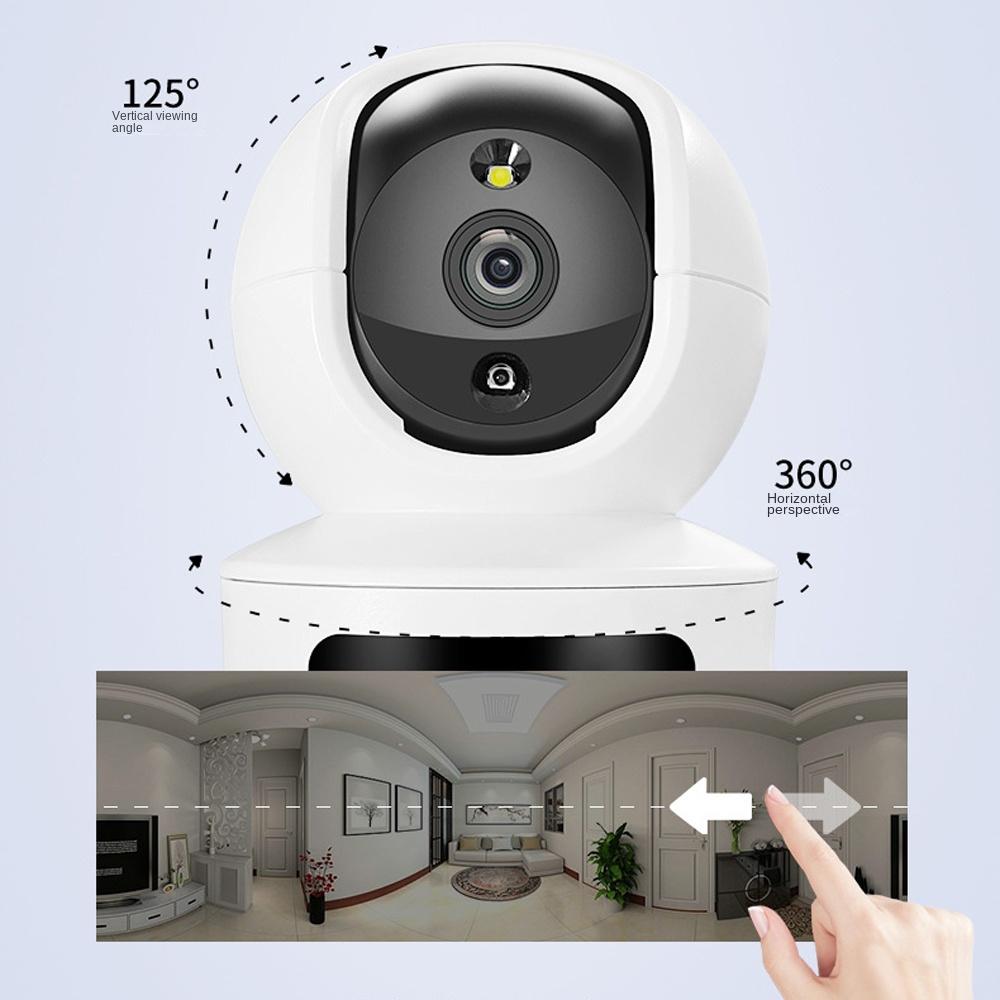 2-Way Talk WiFi Indoor Camera 360° Smart Baby Monitor Camera For Home Security style 3
2-Way Talk WiFi Indoor Camera 360° Smart Baby Monitor Camera For Home Security style 3
