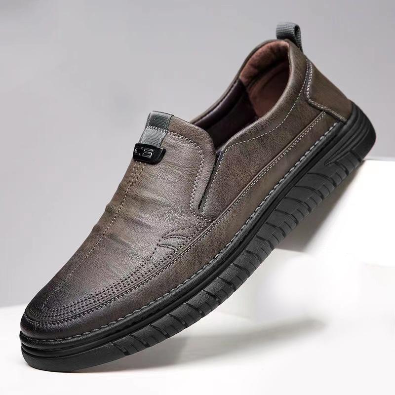 New Spring Men s Shoes Lightweight and Simple Business Leather Shoes Trendy and Breathable Men s Casual Shoes 39
New Spring Men s Shoes Lightweight and Simple Business Leather Shoes Trendy and Breathable Men s Casual Shoes 39