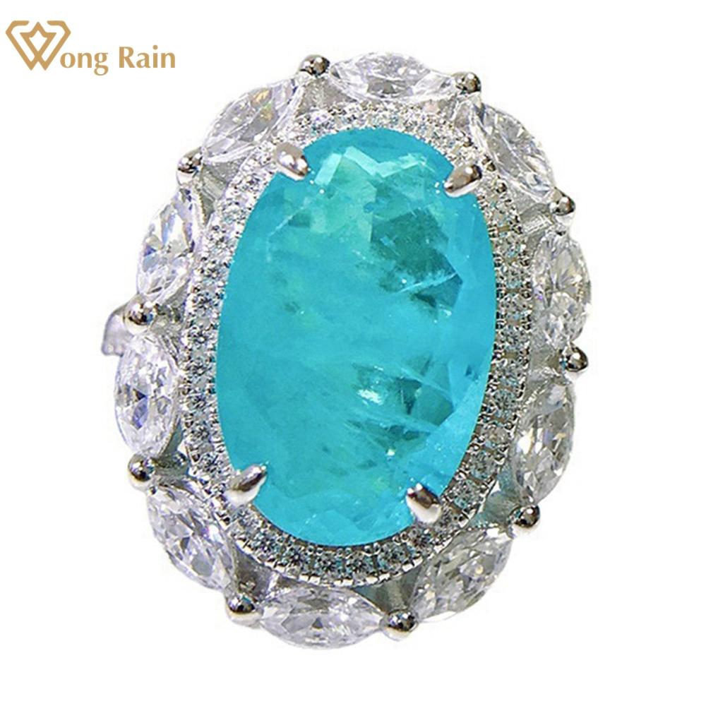 Wong Rain Classic 100% стерлинговое серебро 925 пробы 10*15 мм овальной огранки AAAAA цирконы драгоценный камень свадебное обручальное кольцо для женщин ювелирные украшения US 5 синий
Wong Rain Classic 100% стерлинговое серебро 925 пробы 10*15 мм овальной огранки AAAAA цирконы драгоценный камень свадебное обручальное кольцо для женщин ювелирные украшения US 5 синий