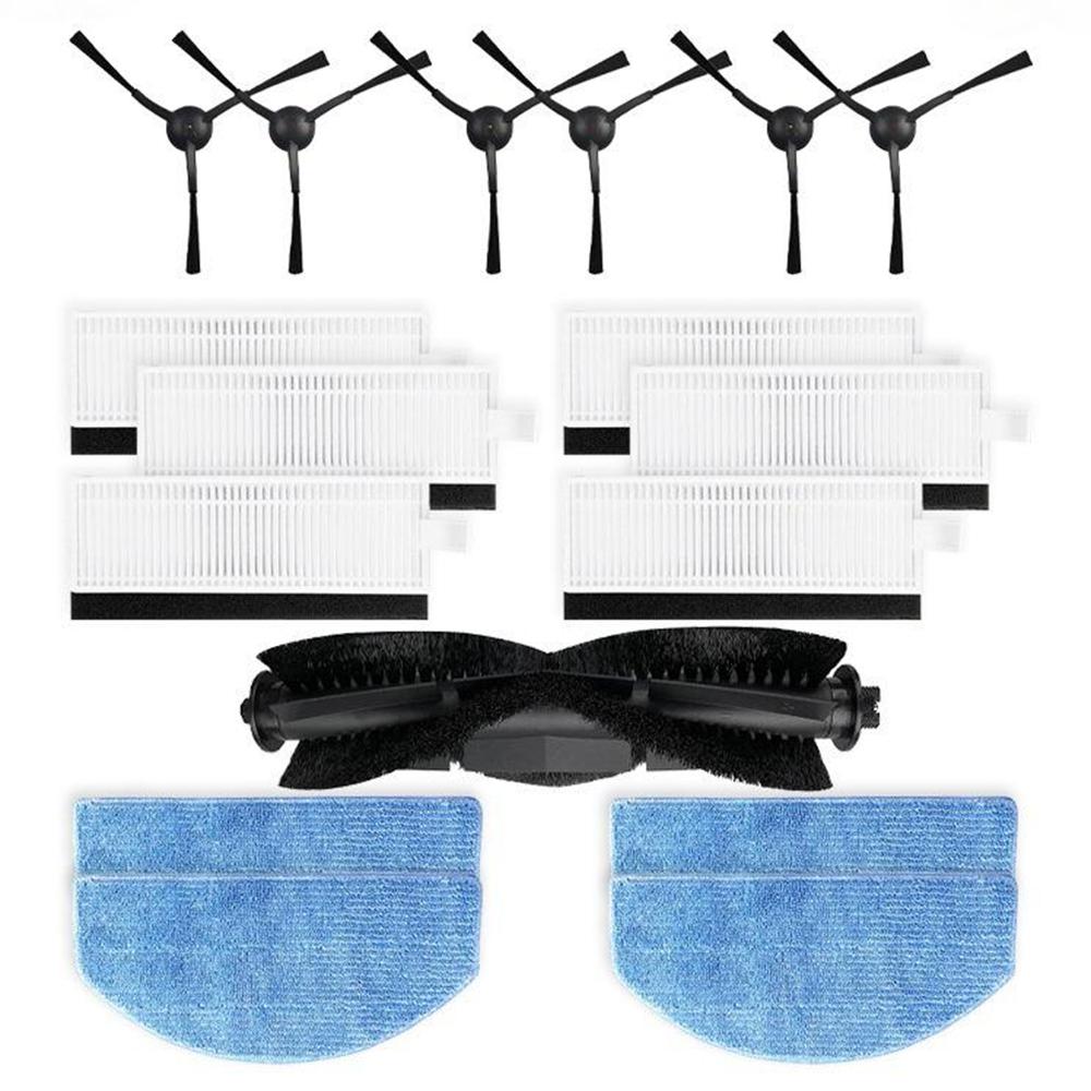 For Tikom G8000Pro/G8000/Honiture G20 Pro/G20 Sweeping Robot Main Brush Side Brush Filter Rag 17Pcs/Set Accessories A
For Tikom G8000Pro/G8000/Honiture G20 Pro/G20 Sweeping Robot Main Brush Side Brush Filter Rag 17Pcs/Set Accessories A