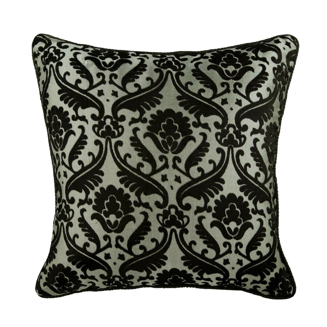 The HomeCentric Throw Pillow Case Euro Sham Cover Burnout Velvet case Square Black & Grey Throw Cover Couch Couch Damask - Victorian Black 12 x 12 inch чёрный
The HomeCentric Throw Pillow Case Euro Sham Cover Burnout Velvet case Square Black & Grey Throw Cover Couch Couch Damask - Victorian Black 12 x 12 inch чёрный