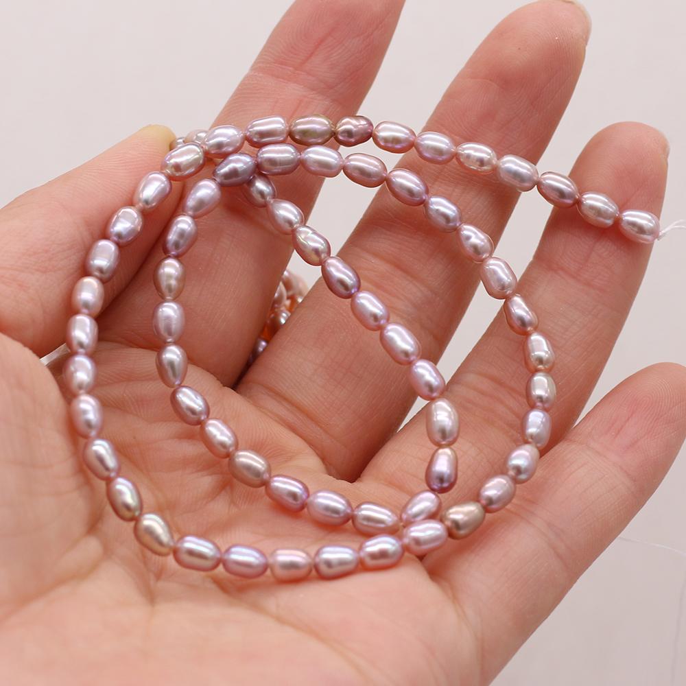 1String, Rice Shape Pearls, 3.5-4 mm, Boho Natural Freshwater Pearl Beads, for DIY Necklaces, Bracelets, Anklets, Jewelry Making, 36cm 1String/3.5-4mm-36cm фіолетовий
1String, Rice Shape Pearls, 3.5-4 mm, Boho Natural Freshwater Pearl Beads, for DIY Necklaces, Bracelets, Anklets, Jewelry Making, 36cm 1String/3.5-4mm-36cm фіолетовий