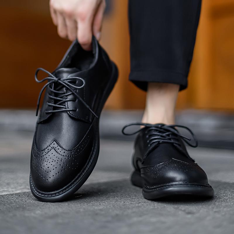 Man Lace Up Dress Shoes Outdoor Walking Shoes Leisure Walk Oxford Shoes Simple Brogue Flats Genuine Leather Mens Casual Footwear 38 чёрный
Man Lace Up Dress Shoes Outdoor Walking Shoes Leisure Walk Oxford Shoes Simple Brogue Flats Genuine Leather Mens Casual Footwear 38 чёрный