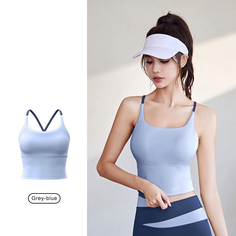 Женский спортивный жилет с высокой эластичной внутренней подкладкой, топы для йоги, фитнес-жилет для девочек, беговые жилеты XXL серо голубой
Женский спортивный жилет с высокой эластичной внутренней подкладкой, топы для йоги, фитнес-жилет для девочек, беговые жилеты XXL серо голубой