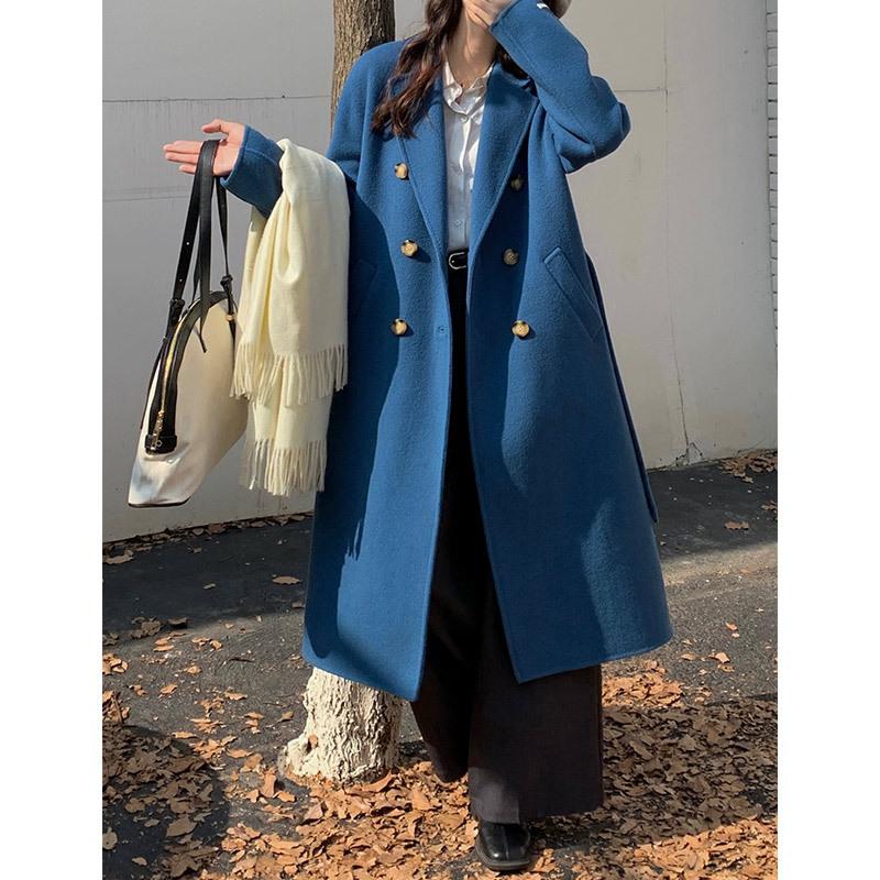 Q677 высококачественное кашемировое классическое 801 плюс пояс кашемировое пальто женское Ankola красное двубортное шерстяное пальто M
Q677 высококачественное кашемировое классическое 801 плюс пояс кашемировое пальто женское Ankola красное двубортное шерстяное пальто M