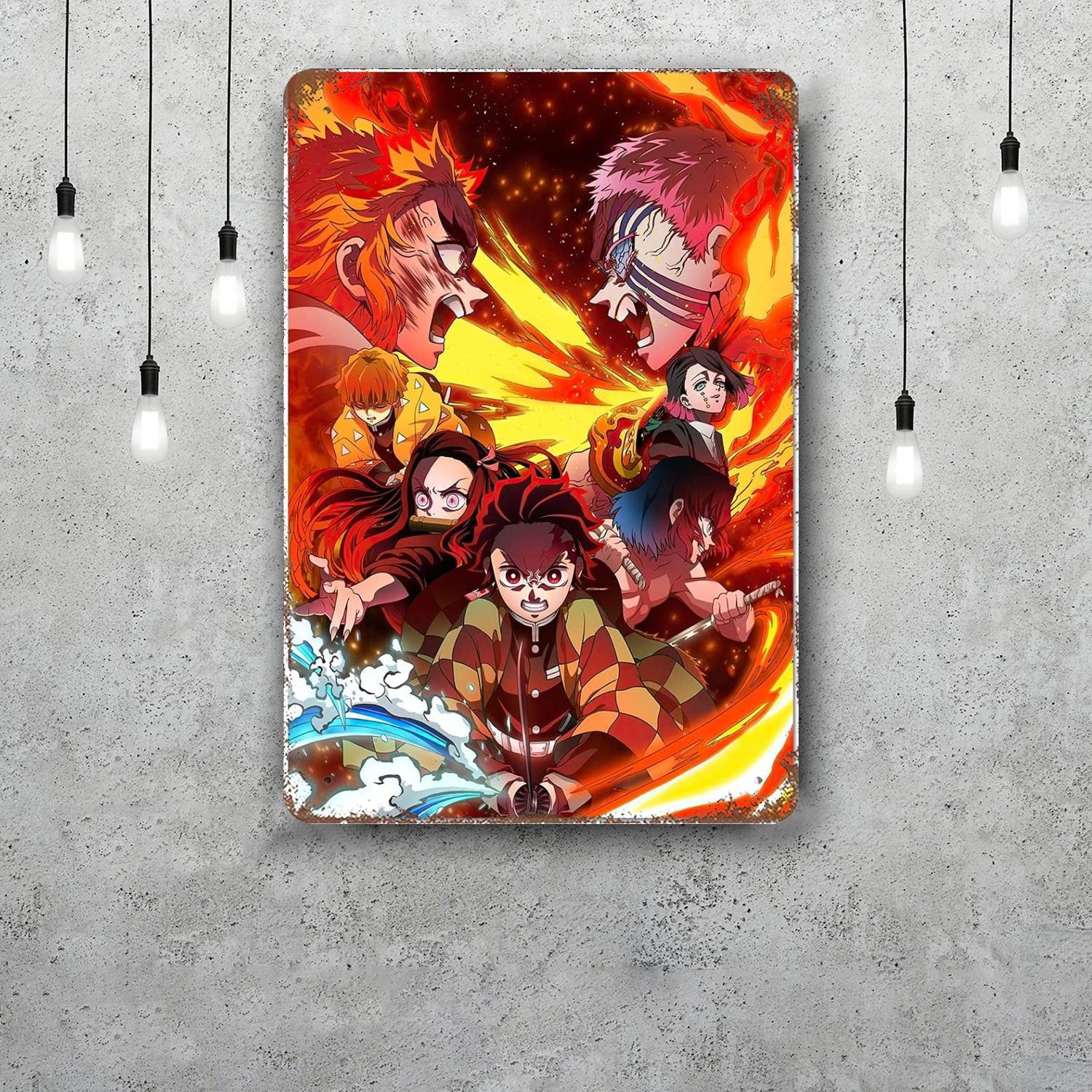 kimetsuno yaiba Classic Poster Rusty Metal Plaque Retro Decorative Plate Bar Man Cave Garage Club Metal Sign Wall Decoration 20x30cm(7.8x11.8inch)
kimetsuno yaiba Classic Poster Rusty Metal Plaque Retro Decorative Plate Bar Man Cave Garage Club Metal Sign Wall Decoration 20x30cm(7.8x11.8inch)